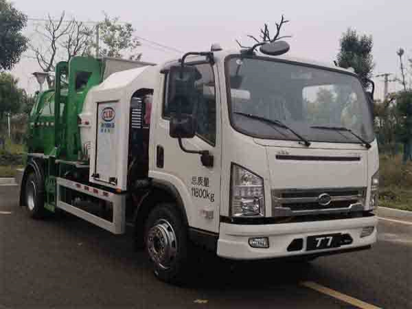 比亞迪7方純電動(dòng)餐廚垃圾車(chē)